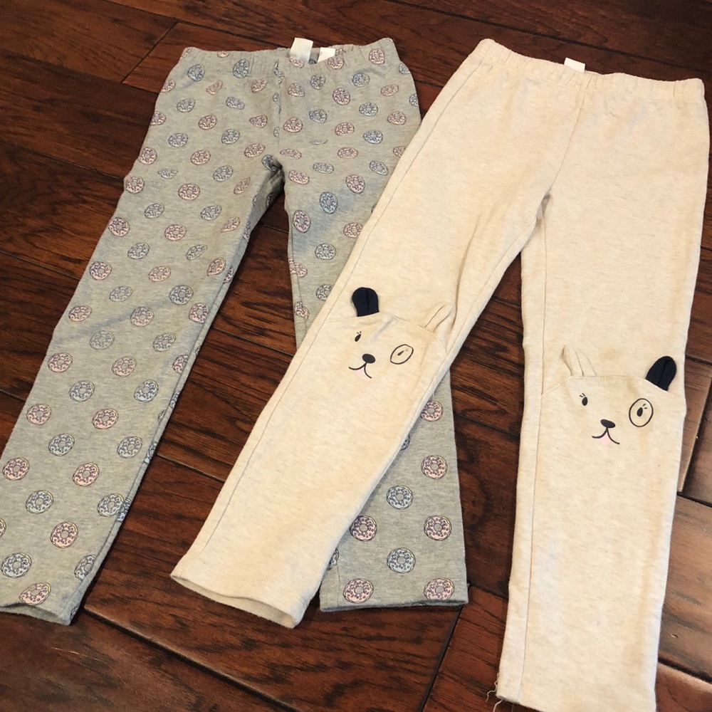 Gap bundle x2 — Girls Leggings, sz 5T